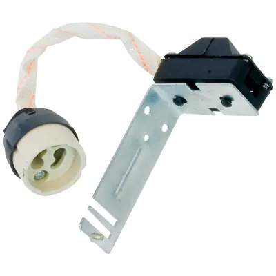EVN Umrüstsatz .110 | GU10/GZ10 Einbaufassung | NV auf HV | Keramik/Metall | Zugentlastung | weiß | Höhe 110 mm
