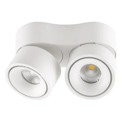 EVN LED-Deckenleuchte/Wandleuchte AS20260125 | 26W | 3000-4000K | 1124lm | dreh- & schwenkbar | IP20 | weiß | Aluminium
