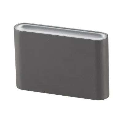 EVN LED-Wandleuchte WAF65061525 | 2-flammig | 6W | 3000-5700K CCT | IP65 | Aluminium | außen & innen | anthrazit