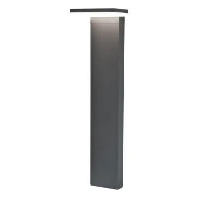 EVN LED-Pollerleuchte WLL65081502 | Wegeleuchte 8W | 625lm | 650mm | IP54 | 3000K warmweiß | Aluminium anthrazit