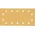 Bild: Bosch Schleifpapier EXPERT C470 2608900862 | 115x230 mm | K80 | 14 Loch | Klett | für Holz & Farbe | 10 Stück | Gelb