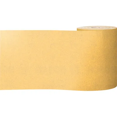 Bosch Schleifpapierrolle C470 2608900900 | 115mm x 5m | K180 fein | für Holz & Farbe | hohe Abtragsleistung | gelb