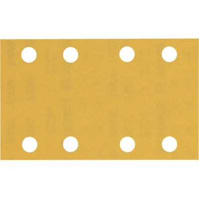 Bosch Schleifpapier 2608900884 EXPERT C470 | 80x133mm | K320 | 10 Stück | 8 Loch | Klett | für Holz & Farbe