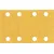 Bild: Bosch Schleifpapier EXPERT C470 2608900885 | Schwingschleifer | 80x133 mm | K400 | 8 Löcher | Klett | 10 Stück | Gelb