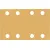 Bild: Bosch Schleifpapier EXPERT C470 2608900878 | Schwingschleifer | 80x133 mm | K60 | 8 Löcher | Klett | 10 Stück