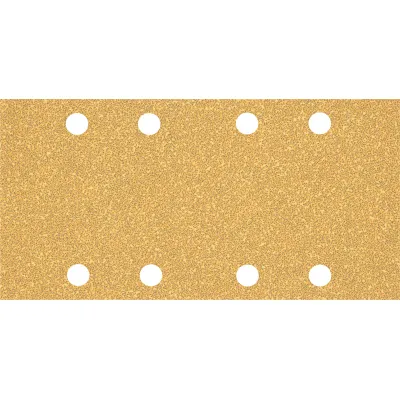 Bosch Schleifpapier EXPERT C470 2608900853 | 93x186mm | K40 Körnung | 10 Stück | Klett | Lochung | für Holz & Farbe