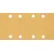 Bild: Bosch Schleifpapier EXPERT C470 2608900855 | Schleifblatt 93x186mm K80 | für Farbe & Holz | 10 Stück | Klett | Lochung