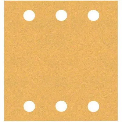 Bosch Schleifpapierset C470 115x140mm | 10-tlg. | K40–180 | für Holz & Farbe | rechteckig | mit Lochung
