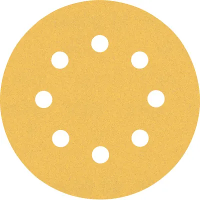 Bosch Schleifpapier-Set 2608900802 | EXPERT C470 | Ø 115mm | K60/120/240 | 6-tlg. | Klett | 8 Loch | für Holz & Farbe