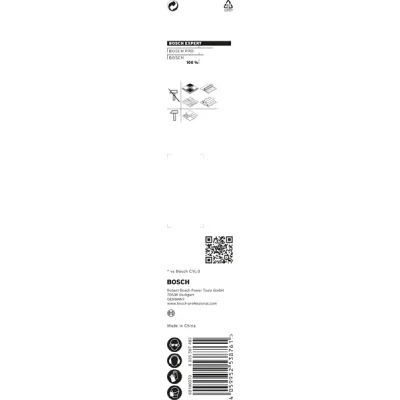 Bosch Universalbohrer 2608900583 | EXPERT HEX-9 | Ø 12 mm | 150 mm | Sechskantschaft | für Beton, Holz, Stahl