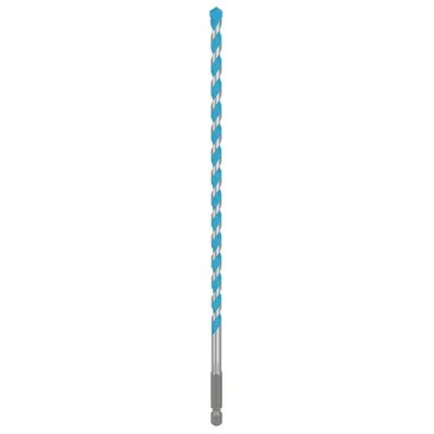Bosch Bohrer Mehrzweck HEX-9 2608902355 | Universalbohrer 7mm | Länge 250mm | Holz, Stahl, Stein, Beton | Zentrierspitze