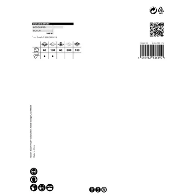 Bosch Lochsäge EXPERT Tough Material 2608900443 | Ø127 mm | 60 mm Schnitttiefe | Carbide | Holz, Metall, Kunststoff