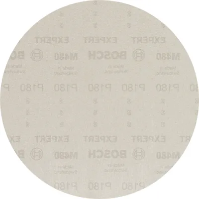 Bosch Schleifnetzscheibe EXPERT M480 Ø225mm K180 | Klett | staubarm | Trockenbauschleifer | 25 Stück | Weiß