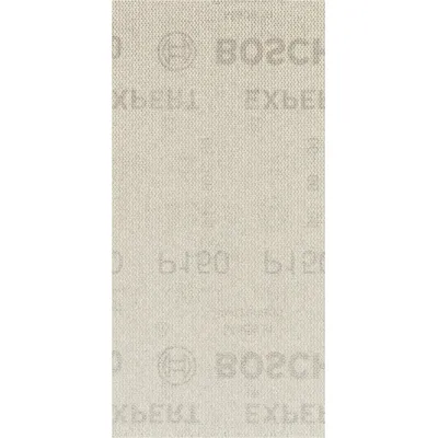 Bosch Schleifnetz EXPERT M480 93x186mm K150 fein | für Schwingschleifer | staubreduzierend | Klett | 50 Stück
