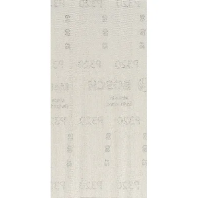 Bosch Schleifnetz EXPERT M480 | 2608900750 | Schleifblatt 93x186mm | K320 | 10 Stück | staubarm | Klettbefestigung