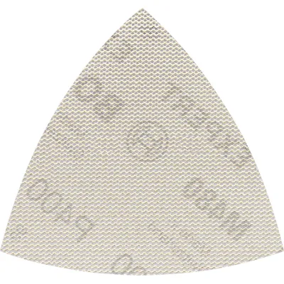 Bosch Schleifnetz EXPERT M480 2608900724 | Deltaschleifblatt 93x93 mm | K400 fein | für Holz & Farbe | 5 Stück | weiß