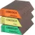 Bild: Bosch Schleifschwamm-Set EXPERT S470 3-teilig | 97x69x26mm | für Holz & Farbe | rechteckig | Handschleifblock