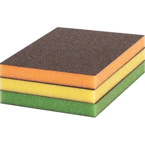 Bild: EXPERT S473 Standard Schleifpad-Set, 3-teilig (mehrfarbig, 98 x 120 x 13mm)