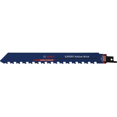 Bosch Säbelsägeblatt S 1543 HM 2608900415 | Hollow Brick | 240 mm Länge | Carbide | 3 Stück | für Hohlziegel