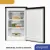Bild: exquisit Stand-Gefrierschrank GS81-040B | 87 l | Energieeffizienzklasse B | 3 Schubladen | 37 dB | Inox-Look-Anthrazit
