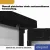 Bild: exquisit Stand-Gefrierschrank GS81-040B | 87 l | Energieeffizienzklasse B | 3 Schubladen | 37 dB | Inox-Look-Anthrazit