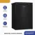 Bild: exquisit Stand-Gefrierschrank GS81-040B | 87 l | Energieeffizienzklasse B | 3 Schubladen | 37 dB | Inox-Look-Anthrazit