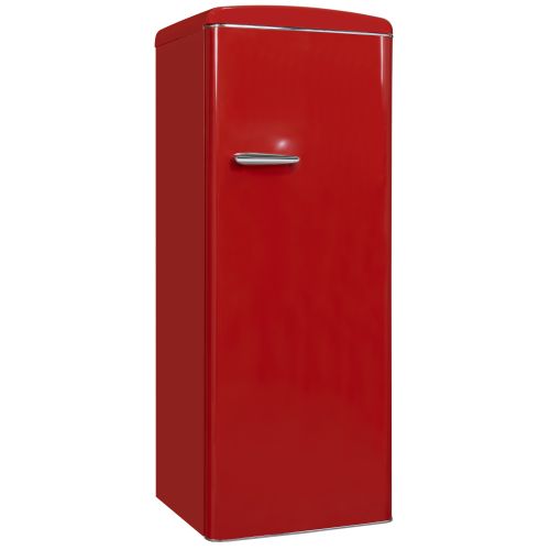 Stand Kühlschrank RKS 325-V-H-160F rot ohne Gefrierfach im Retro