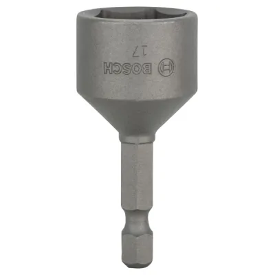 Bosch Steckschlüssel 2608550072 | 1/4" Sechskant | SW 17 mm | 50 mm | magnetisch | VDE | S2-Stahl | isoliert 1000V