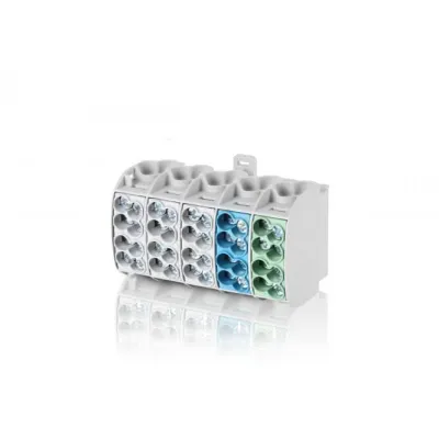 f-tronic HLAZK5GEN hlak5p25grblgn Hauptleitungsabzweig-klemme 5p 25qmm