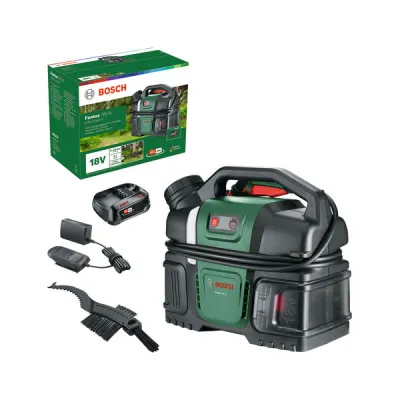 Bosch Akku-Hochdruckreiniger Fontus 18V-6 | 20 bar | 6 l Tank | inkl. Akku & Ladegerät | grün/schwarz