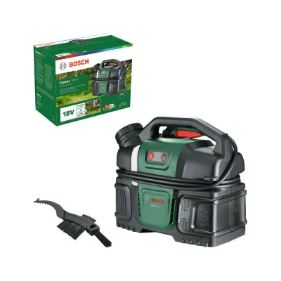 Bosch Akku-Hochdruckreiniger Fontus 18V-6 Solo | mobiler Druckreiniger | 20 bar | 6L Tank | outdoor | grün/schwarz