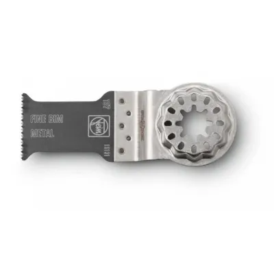 FEIN E-Cut Fine-Sägeblatt 63502157210 | Starlock | Bi-Metall | 30x50 mm | für Blech Alu Kupfer Kunststoff