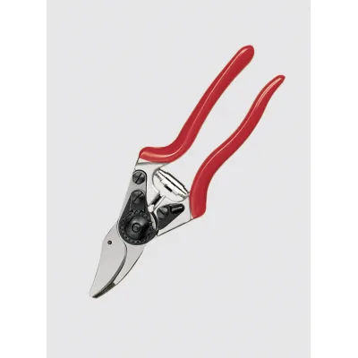 FELCO Gartenschere Nr. 6 F-6 | Bypass für mittelgroße Hände | 195 mm | 20 mm Schnitt | Aluminium | Rot