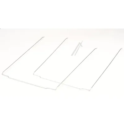 Fettfilterrahmen für Whirlpool Dunstabzugshaube 488000861322 Aluminium