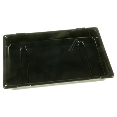 Fettpfanne für Ofen Whirlpool/Indesit 482000031109 emaille schwarz 385x300mm