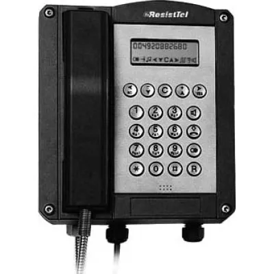 FHF Funke+Huster Ex-Telefon ResistTel 11286101 | analog | IP66 | Ex-Zone 1/2 | Wandmontage | Edelstahl-Tastatur