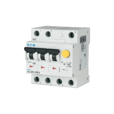 Eaton FI/LS-Schutzschalter FRBMM-C16/3/003-A 170740 | 3-polig | 16A | 30mA | Typ A | C-Charakteristik | 415V | 10kA