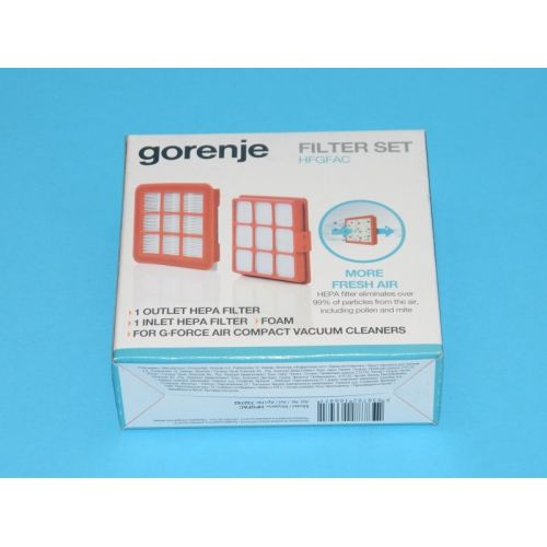 Bild: FILTER HEPA SET Gorenje HFGFAC 732742 für Staubsauger