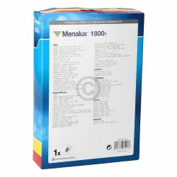 Filterbeutel Electrolux 9002561414 Menalux 1800T für Bodenstaubsauger 2Stk
