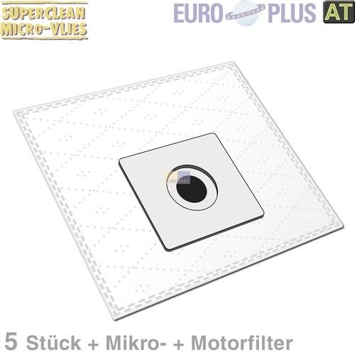 Bild: Filterbeutel Europlus A1024 Vlies u.a. wie AEG Gr. 50s 5 Stk für Melitta Swirl