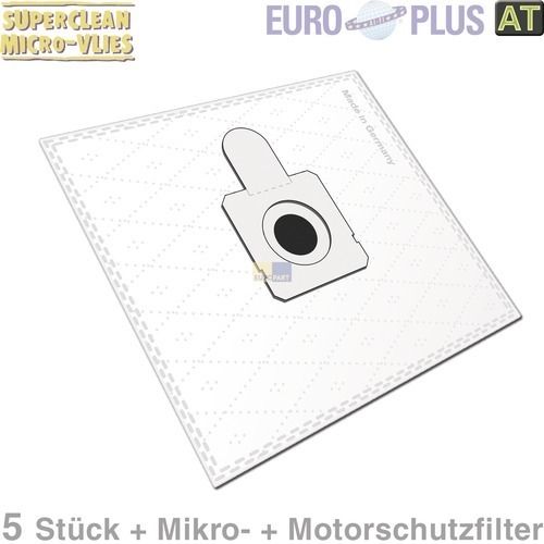 Bild: Filterbeutel Europlus OM1579 Vlies u.a. für Quelle Optimo 5 Stk Hoover