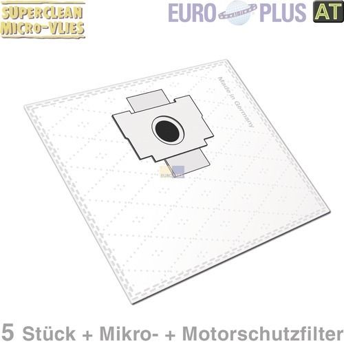 Bild: Filterbeutel Europlus OM1581 Vlies u.a. für Lloyds 5 Stk OM1581mV Privileg