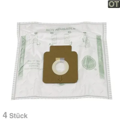 Filterbeutel Hoover 35600536 H63 PureHepa für Bodenstaubsauger 4Stk