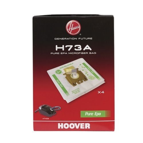 Bild: Filterbeutel Hoover 35601738 H73A PureEpa für Staubsauger 4Stk Candy Hoover