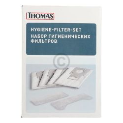 Filterbeutelset THOMAS 787230 Nr 99 mit Abluftfilter Kohlefilter