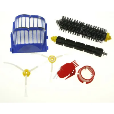 Filterbürstenset für Staubsauger iRobot FilterPlus 4501352 Roomba 600 Serie