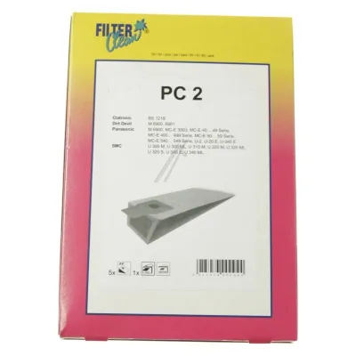 FilterClean-Beutel für Staubsauger FilterClean 000131K 7er-Pack