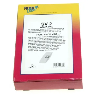 Filterclean Staubsaugerbeutel 000171K 3 Stück