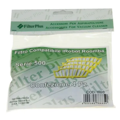 Filterset 4-teilig für Staubsauger iRobot Roomba 500/700 Serie Luftreinigung