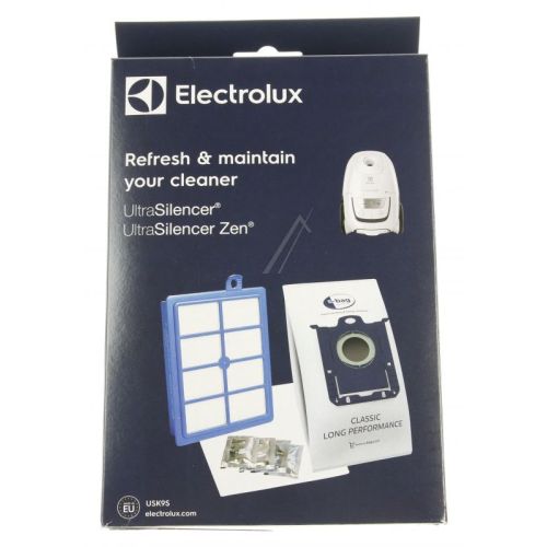 Bild: Filterset Beutel Abluftfilter Deo Electrolux USK9S 9009229700 für Staubsauger